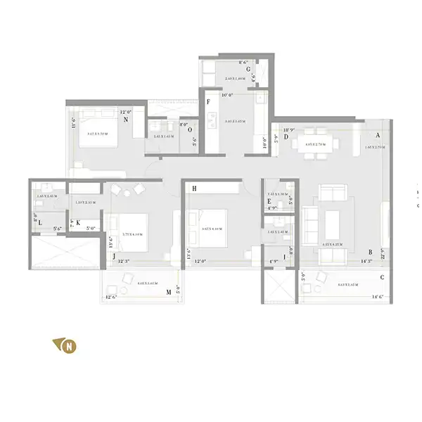 Tower - A 3 Bed Prima (Type 2)